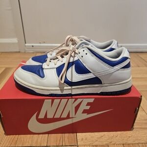 Nike Dunk Low Racer Blue Size 10.5M Pre-loved